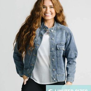 Zyia Faded Indigo Jean Jacket